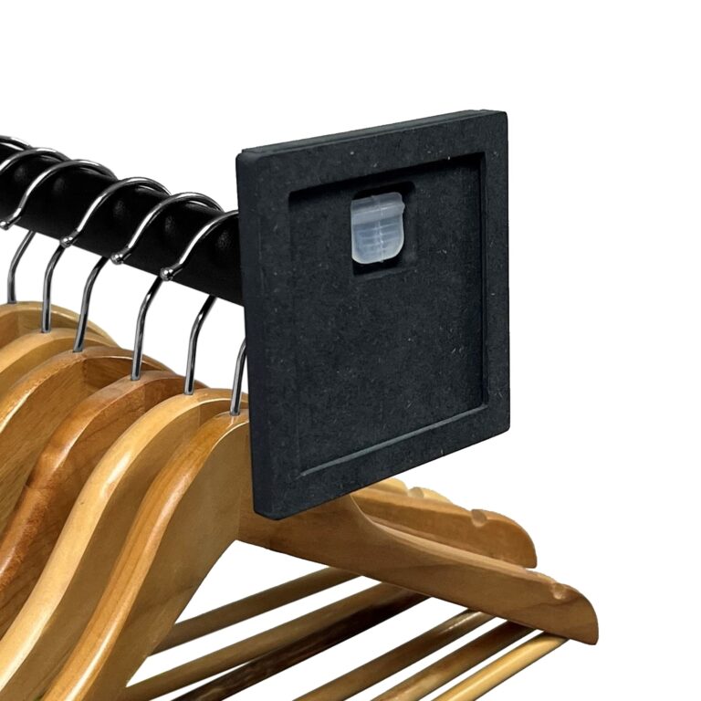Black Valchromat Frame on Clothes Rail