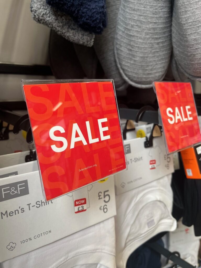 100x100mm Plastic Graphic Holder in Tesco